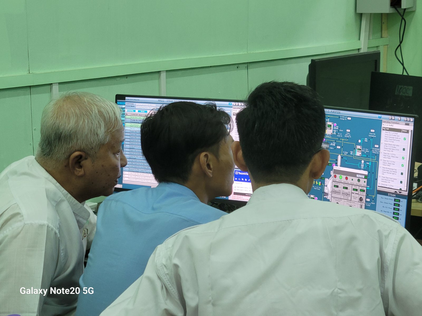 AMTC Hosts Virtual Teacher Training on ARI Engine Room Simulator